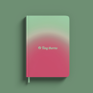 Tiny Thorns Notebook - Watermelon